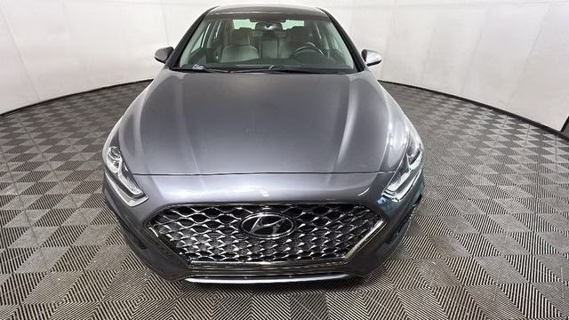 2018 Machine Gray Hyundai Sonata SEL+ FWD Sedan