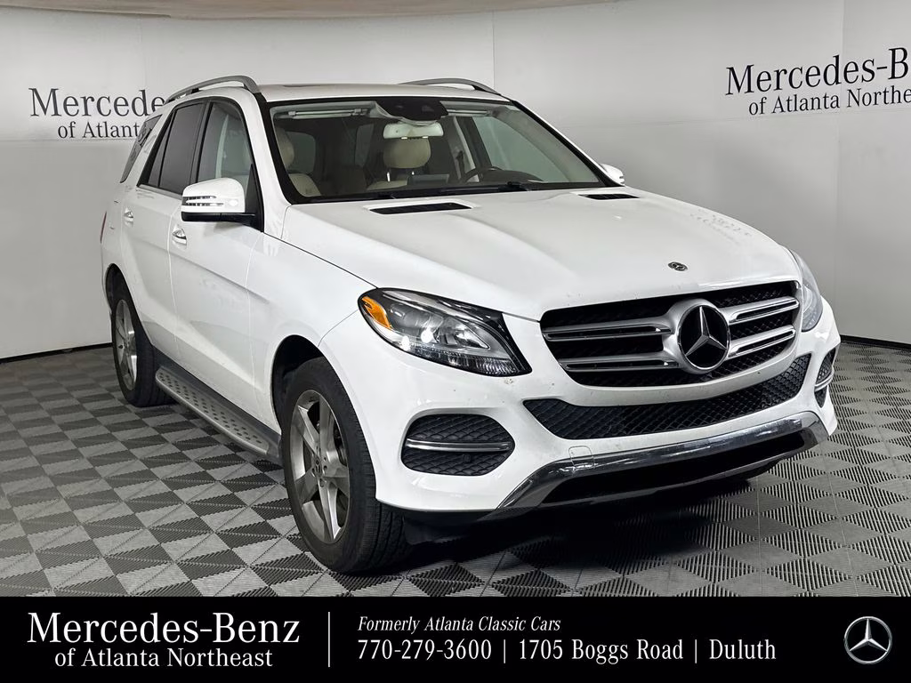 2017 White Mercedes-Benz GLE GLE 350 RWD SUV