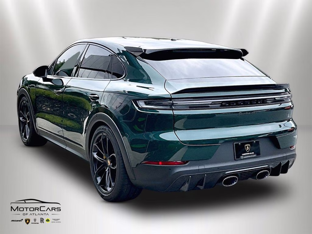 2026 Paint to Sample - British Racing Green Porsche Cayenne Coupe Turbo GT AWD SUV