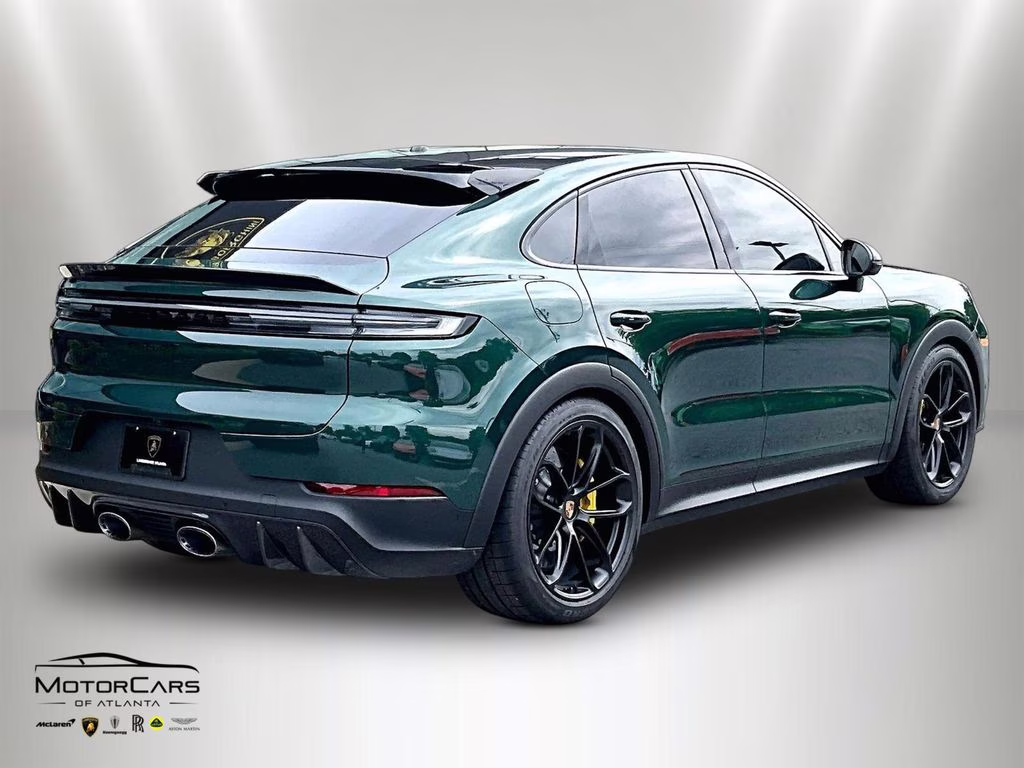 2026 Paint to Sample - British Racing Green Porsche Cayenne Coupe Turbo GT AWD SUV