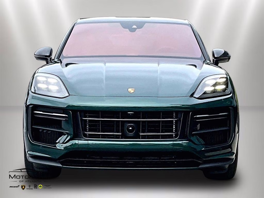 2026 Paint to Sample - British Racing Green Porsche Cayenne Coupe Turbo GT AWD SUV