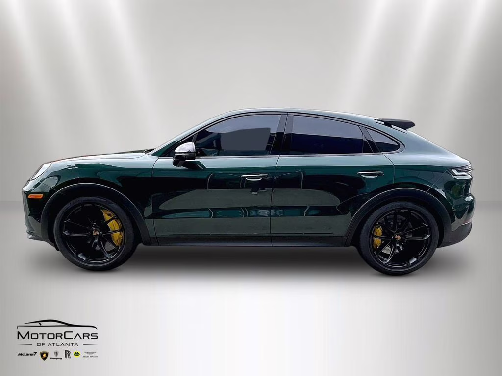 2026 Paint to Sample - British Racing Green Porsche Cayenne Coupe Turbo GT AWD SUV
