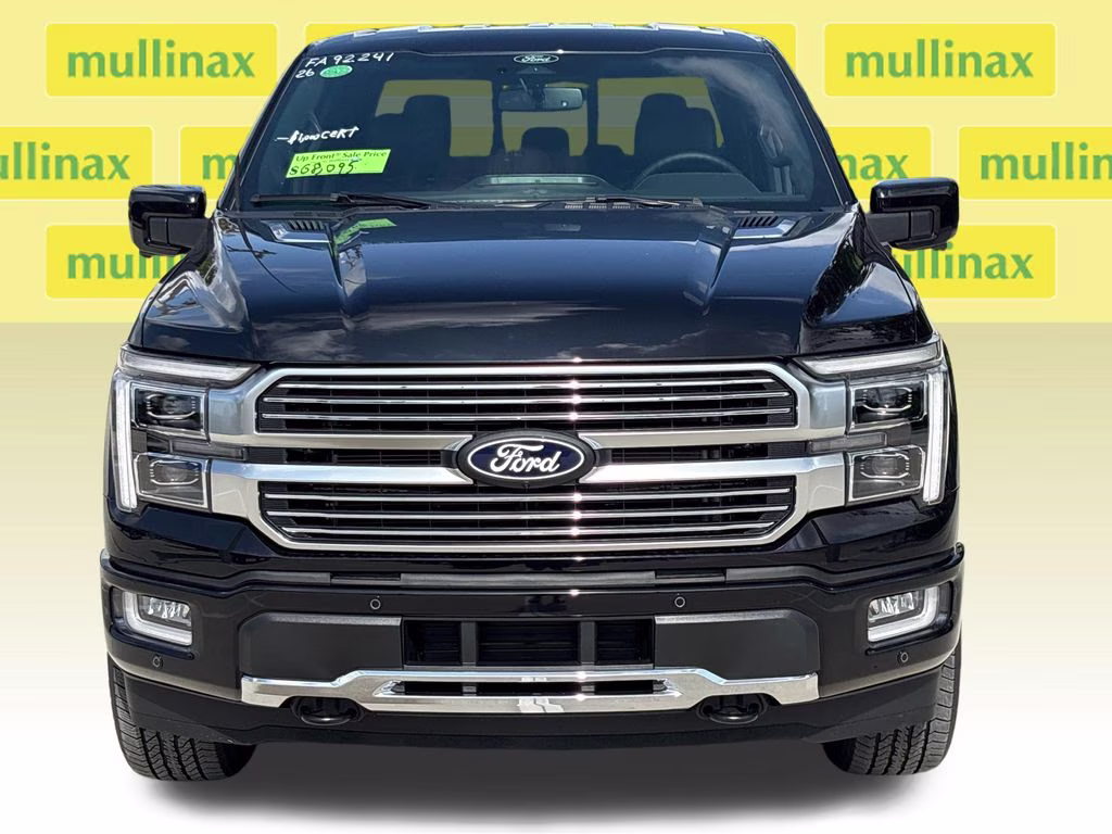 2026 Black Metallic Ford F-150 Platinum 4X4 Truck