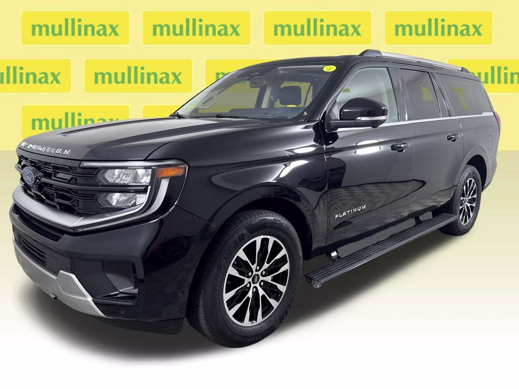2025 Agate Black Metallic Ford Expedition Max Platinum 4X4 SUV