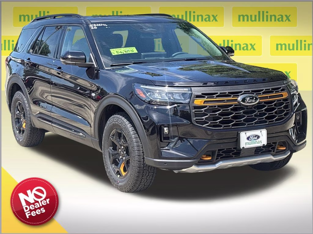 2026 Black Ford Explorer Tremor 4X4 SUV