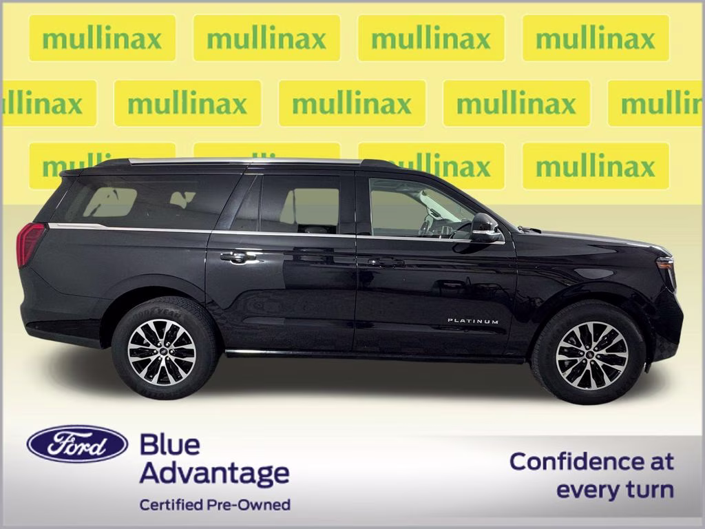 2025 Agate Black Metallic Ford Expedition Max Platinum 4X4 SUV
