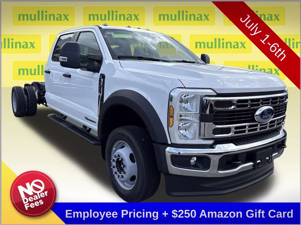2026 Oxford White Ford Super Duty F-550 DRW XL 4X4 Chassis