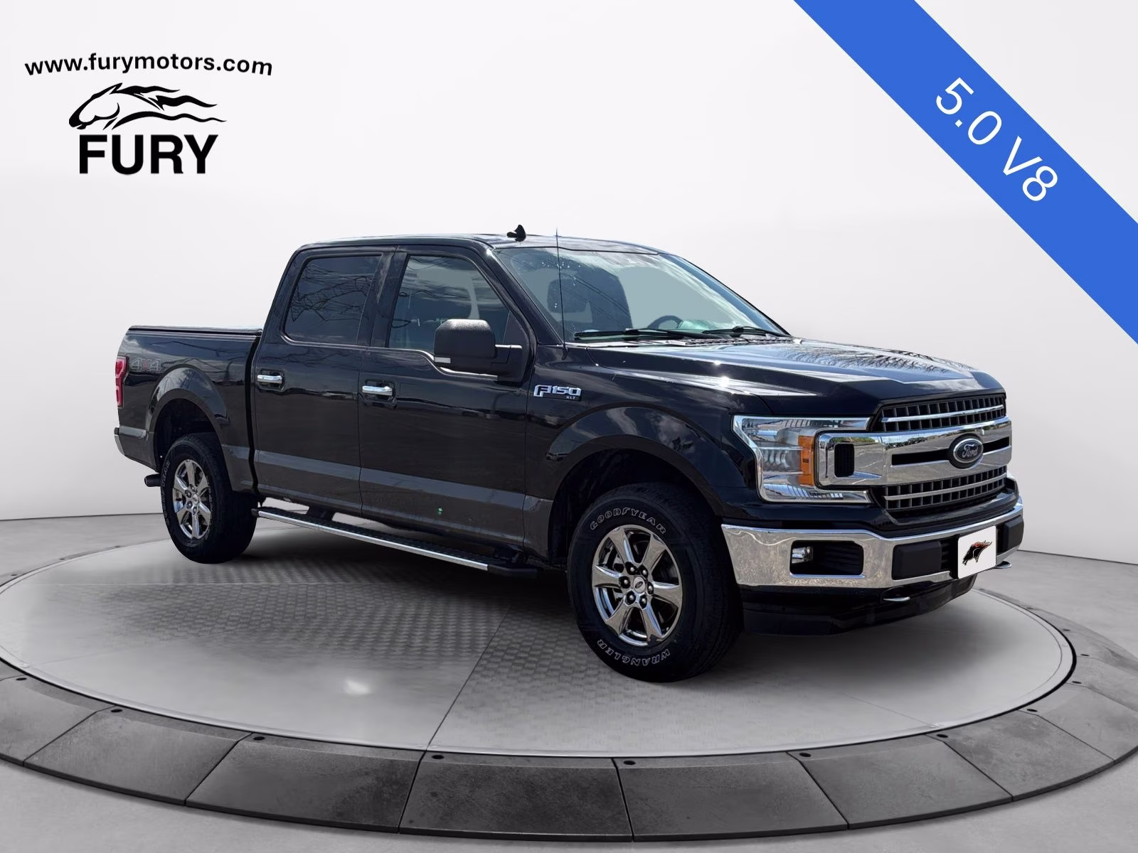 2020 Black Ford F-150 XLT 4X4 Truck