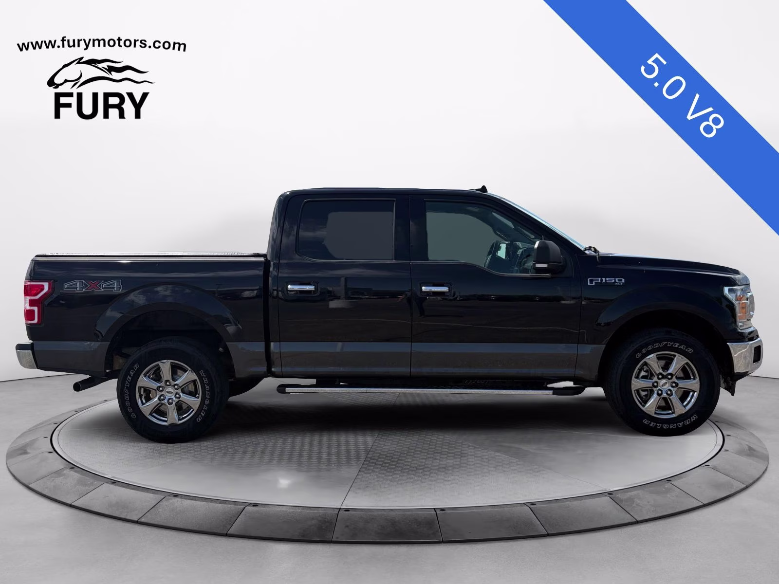 2020 Black Ford F-150 XLT 4X4 Truck