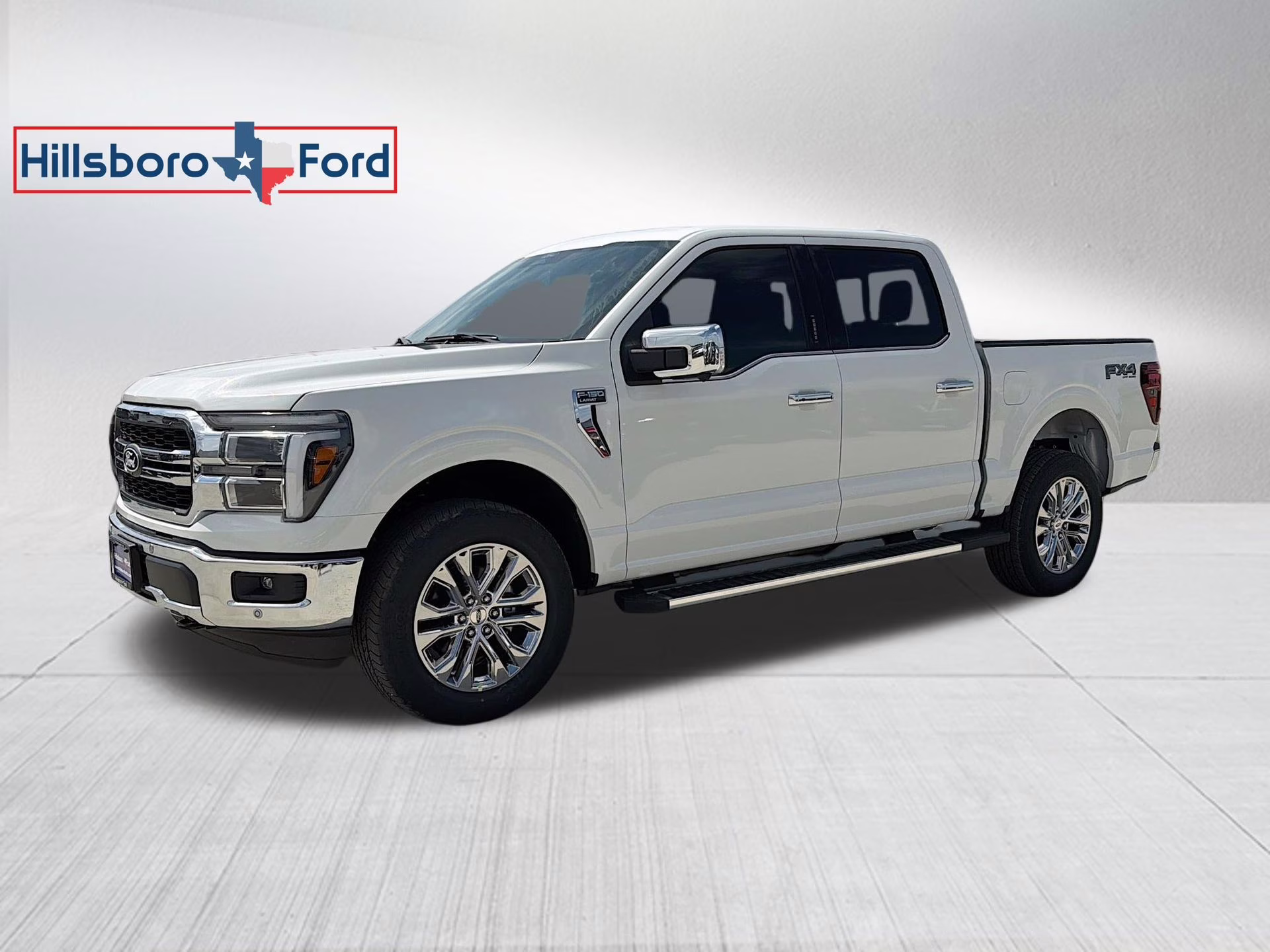 2026 Star White Metallic Tri-Coat Ford F-150 Lariat 4X4 Truck