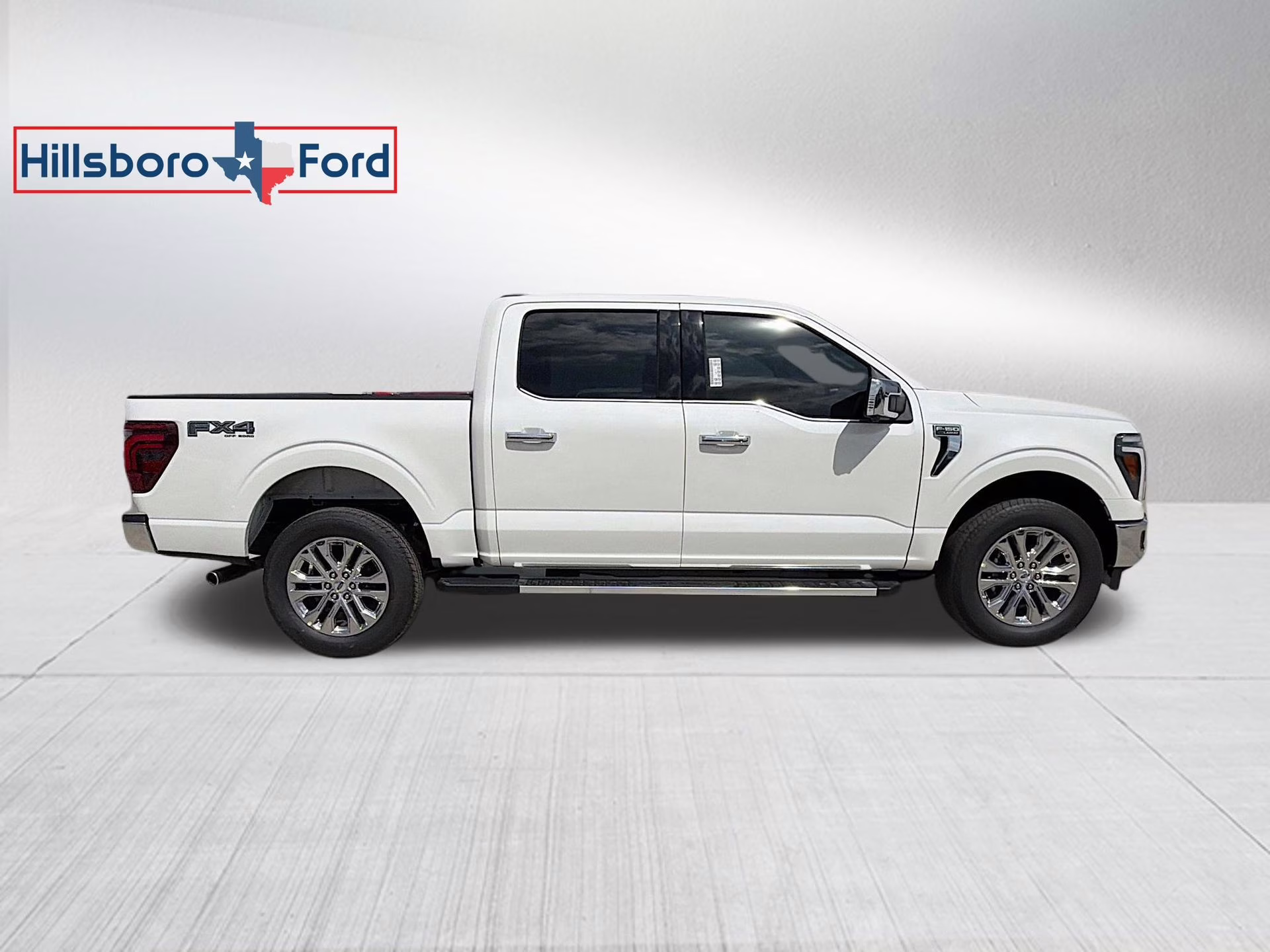 2026 Star White Metallic Tri-Coat Ford F-150 Lariat 4X4 Truck