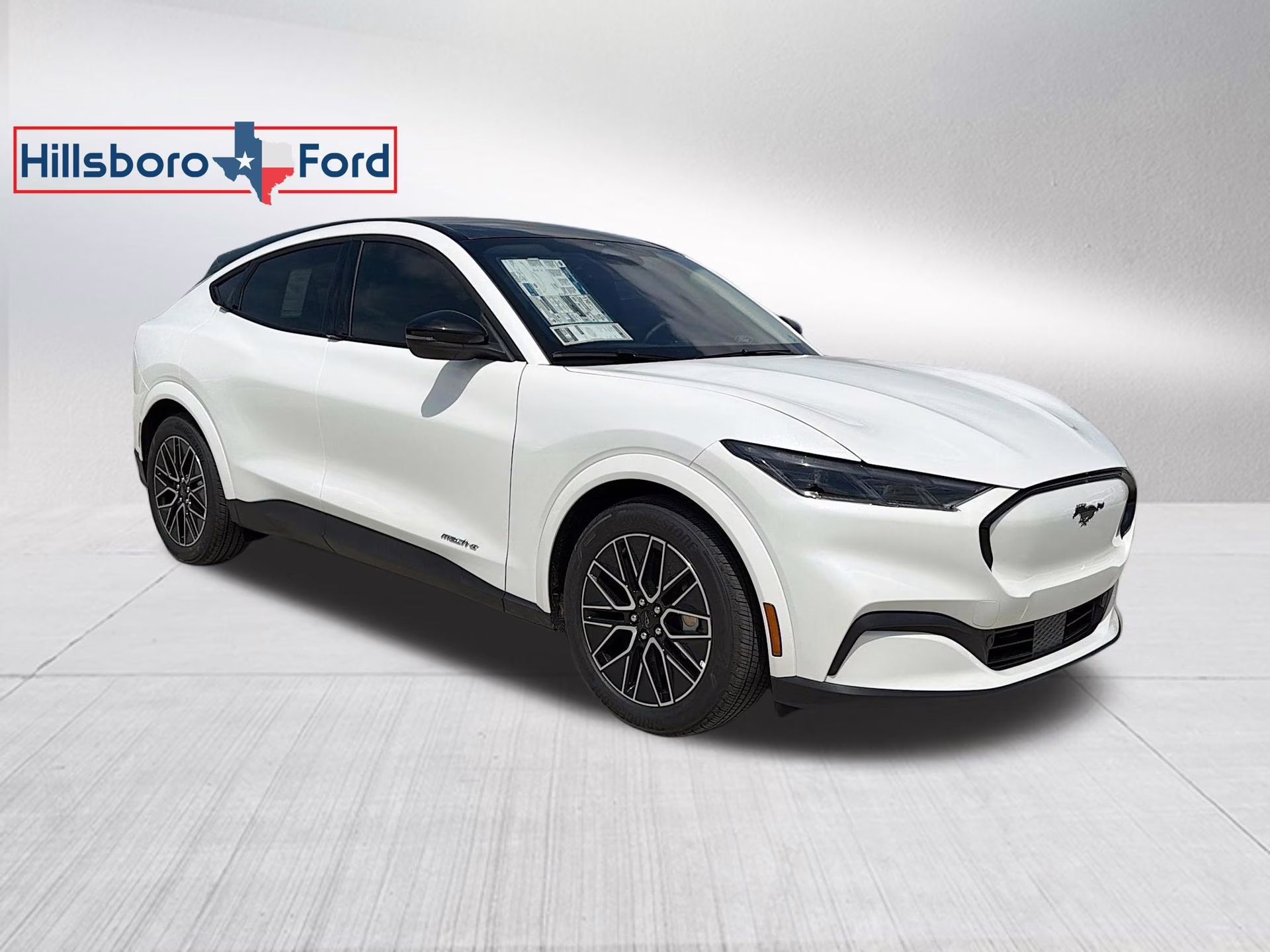 2026 Star White Metallic Tri-Coat Ford Mustang Mach-E Premium RWD SUV
