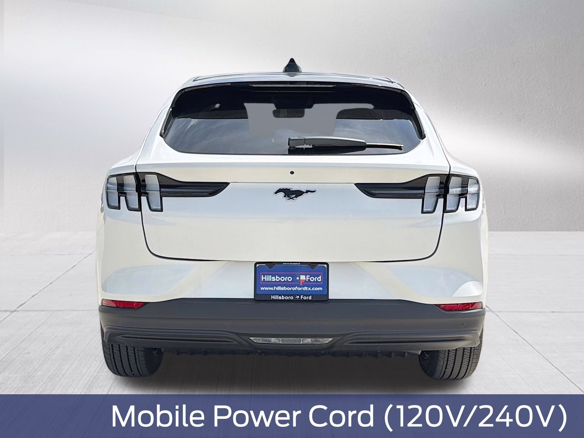 2026 Star White Metallic Tri-Coat Ford Mustang Mach-E Premium RWD SUV