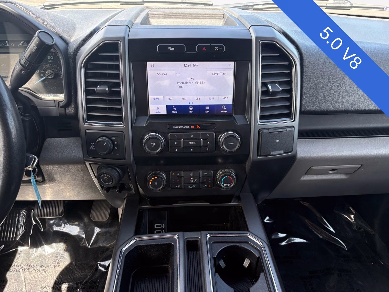 2020 Black Ford F-150 XLT 4X4 Truck