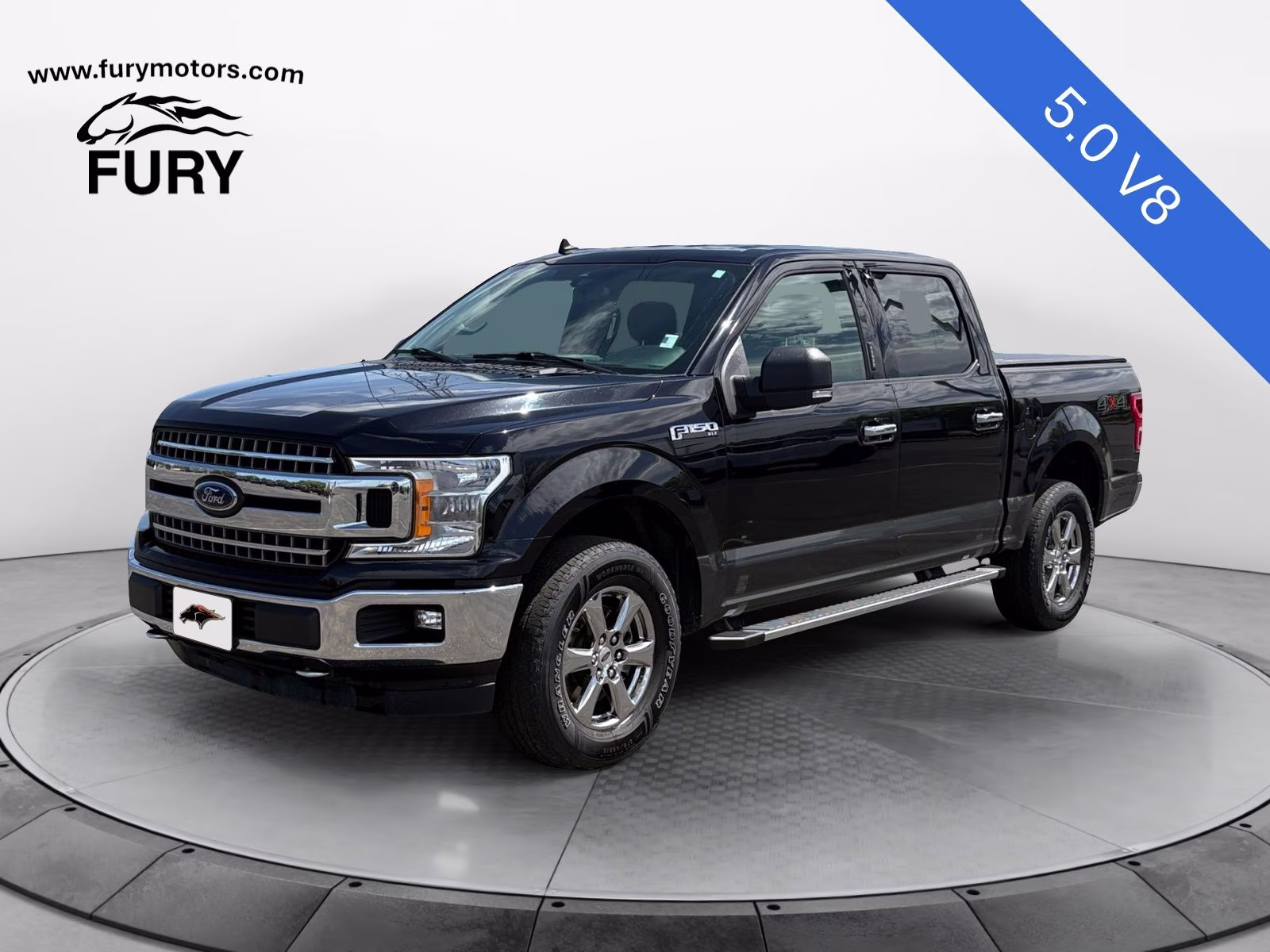 2020 Black Ford F-150 XLT 4X4 Truck