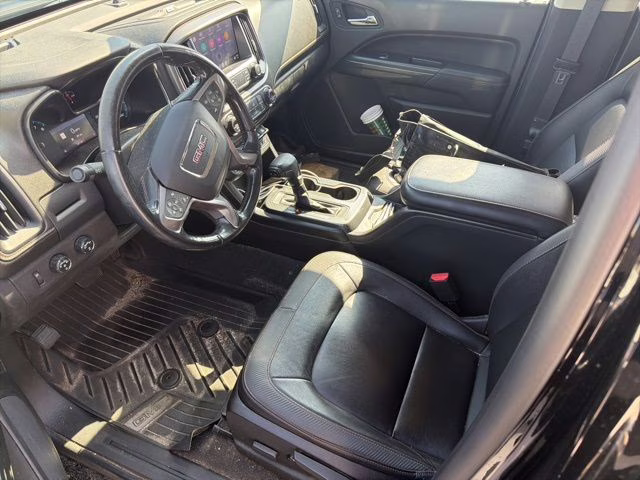 2021 Onyx Black GMC Canyon AT4 w/Leather 4X4 Truck