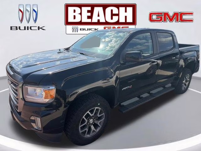 2021 Onyx Black GMC Canyon AT4 w/Leather 4X4 Truck