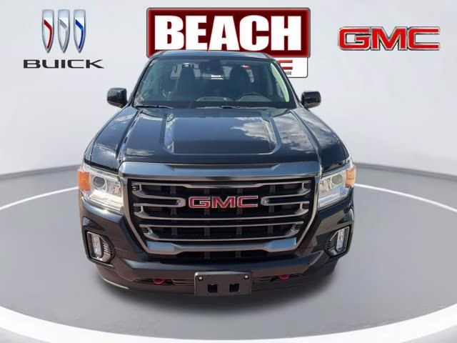 2021 Onyx Black GMC Canyon AT4 w/Leather 4X4 Truck