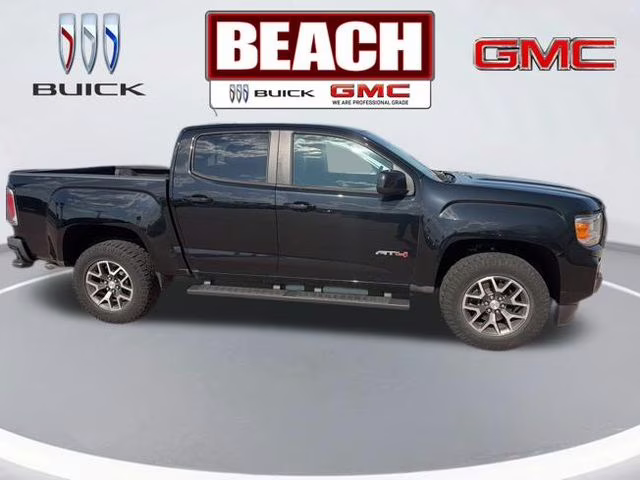 2021 Onyx Black GMC Canyon AT4 w/Leather 4X4 Truck