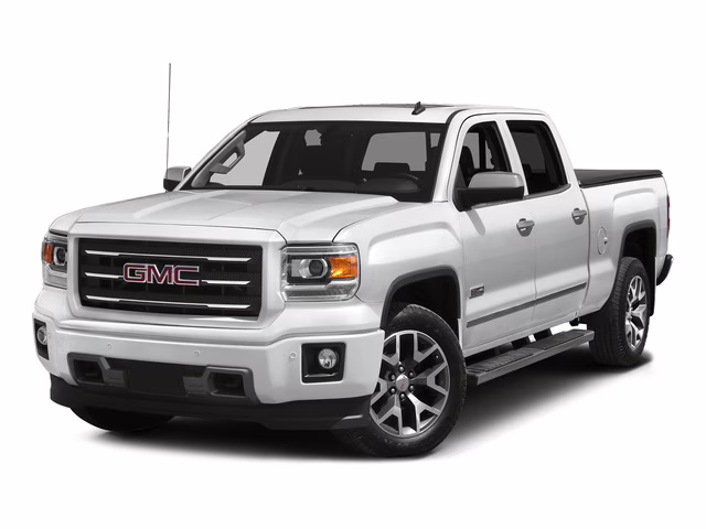 2015 Summit White GMC Sierra 1500 SLT 4X4 Truck