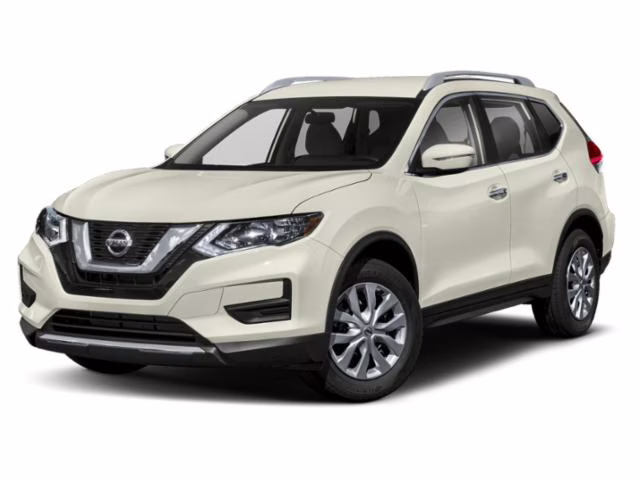 2018 Glacier White Nissan Rogue S FWD SUV