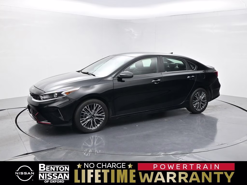 2024 Aurora Black Pearl Kia Forte GT-Line FWD Sedan