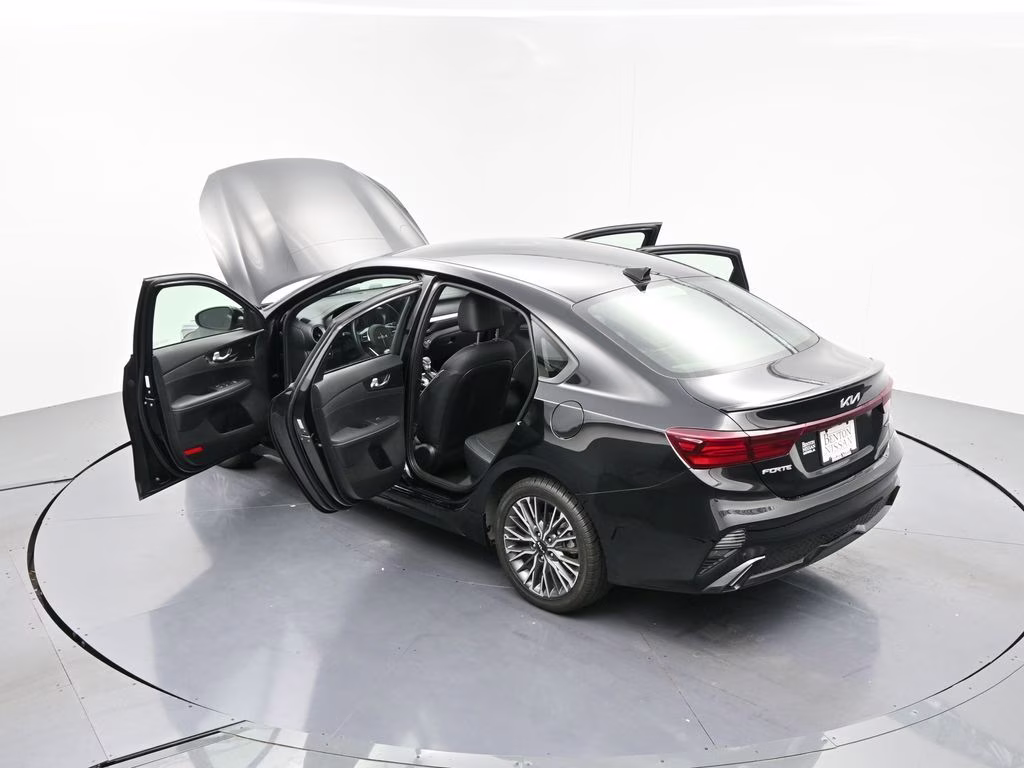 2024 Aurora Black Pearl Kia Forte GT-Line FWD Sedan