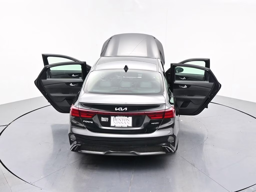 2024 Aurora Black Pearl Kia Forte GT-Line FWD Sedan