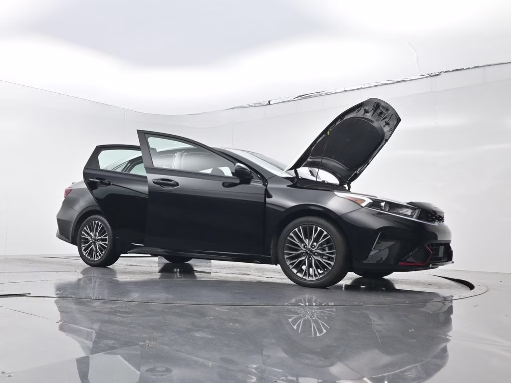 2024 Aurora Black Pearl Kia Forte GT-Line FWD Sedan
