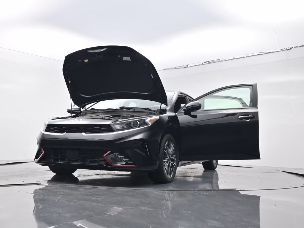 2024 Aurora Black Pearl Kia Forte GT-Line FWD Sedan