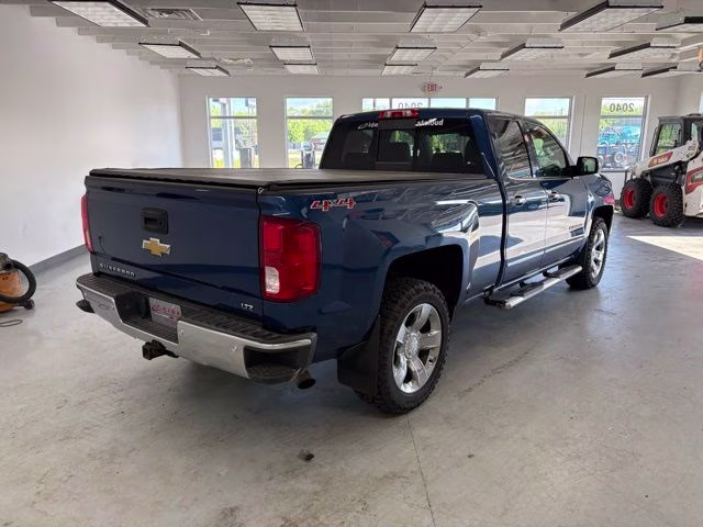 2017 Deep Ocean Blue Metallic Chevrolet Silverado 1500 LTZ 4X4 Truck
