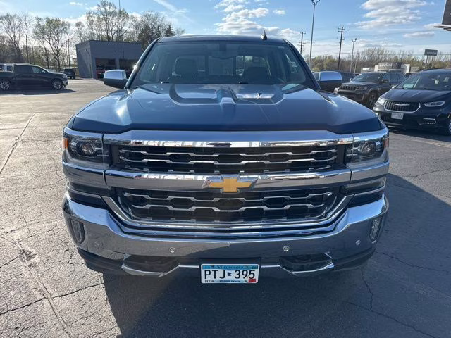 2017 Deep Ocean Blue Metallic Chevrolet Silverado 1500 LTZ 4X4 Truck
