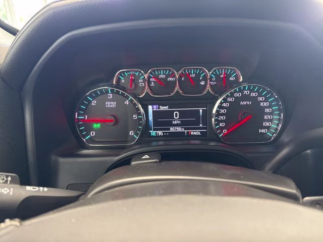 2017 Deep Ocean Blue Metallic Chevrolet Silverado 1500 LTZ 4X4 Truck