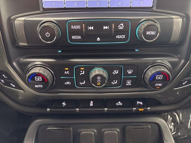 2017 Deep Ocean Blue Metallic Chevrolet Silverado 1500 LTZ 4X4 Truck
