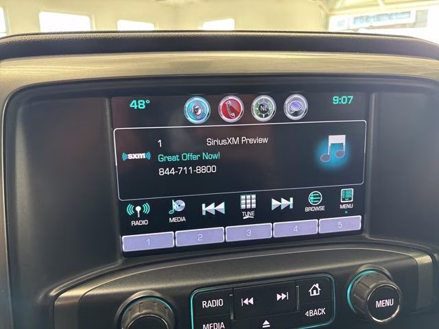 2017 Deep Ocean Blue Metallic Chevrolet Silverado 1500 LTZ 4X4 Truck