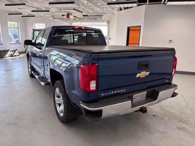 2017 Deep Ocean Blue Metallic Chevrolet Silverado 1500 LTZ 4X4 Truck