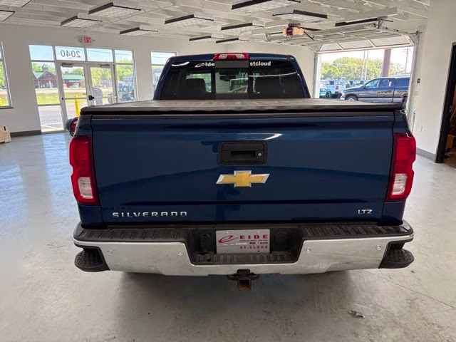 2017 Deep Ocean Blue Metallic Chevrolet Silverado 1500 LTZ 4X4 Truck