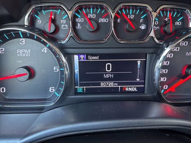 2017 Deep Ocean Blue Metallic Chevrolet Silverado 1500 LTZ 4X4 Truck