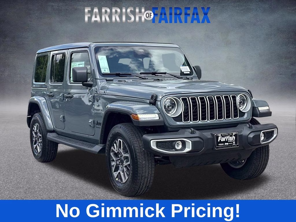2026 Anvil Clear Coat Jeep Wrangler Sahara 4X4 SUV