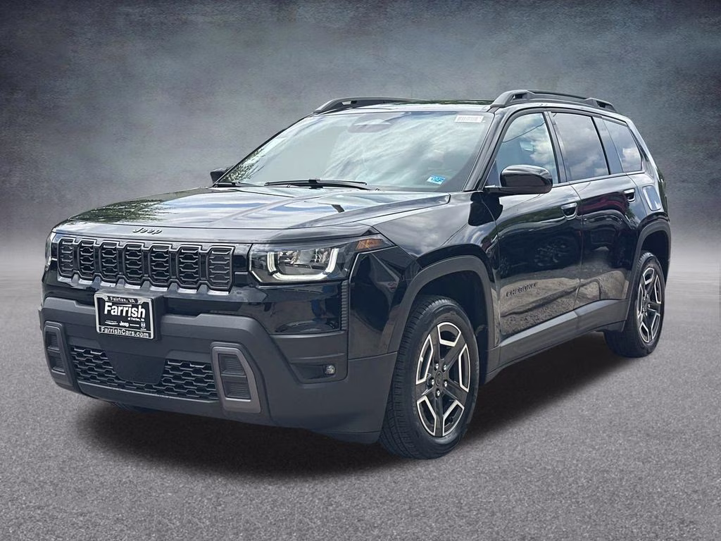 2026 Diamond Black Crystal Pearlcoat Jeep Cherokee Laredo 4X4 SUV