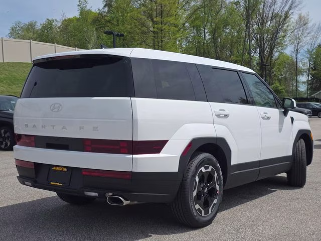2026 Serenity White Hyundai Santa Fe SE FWD SUV