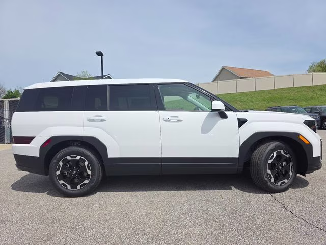 2026 Serenity White Hyundai Santa Fe SE FWD SUV