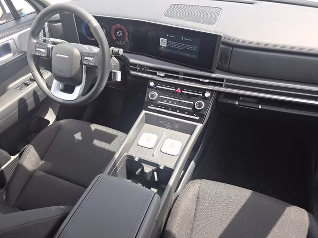 2026 Serenity White Hyundai Santa Fe SE FWD SUV