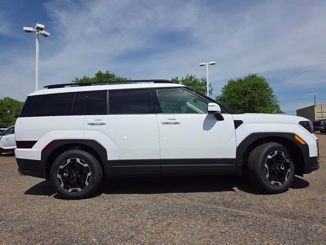 2026 Serenity White Hyundai Santa Fe SEL AWD SUV