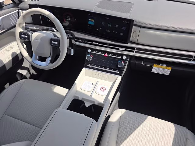 2026 Serenity White Hyundai Santa Fe SEL AWD SUV