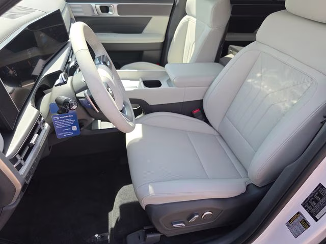 2026 Serenity White Hyundai Santa Fe SEL AWD SUV