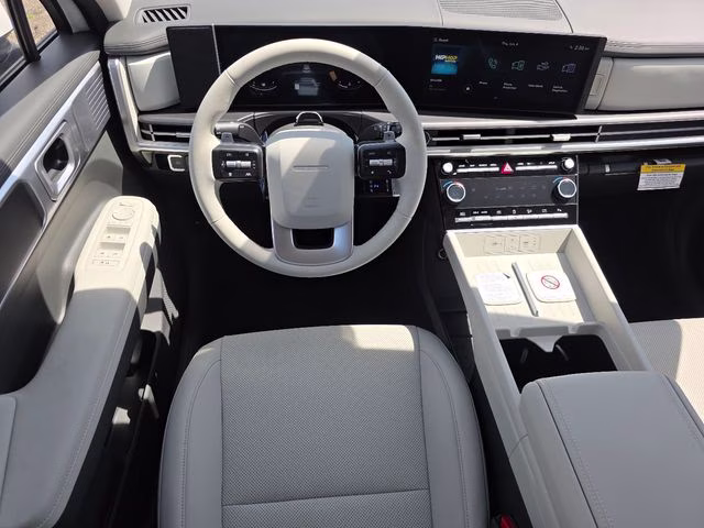 2026 Serenity White Hyundai Santa Fe SEL AWD SUV