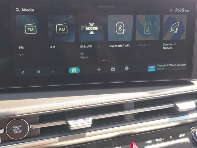 2026 Ecotronic Gray Hyundai Santa Fe SEL AWD SUV