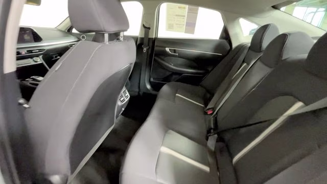 2023 Serenity White Hyundai Sonata Hybrid SEL FWD Sedan