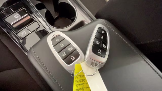 2023 Serenity White Hyundai Sonata Hybrid SEL FWD Sedan